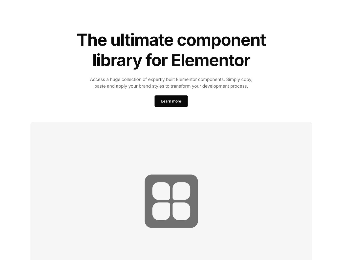 Hero 02 - Element UI component library