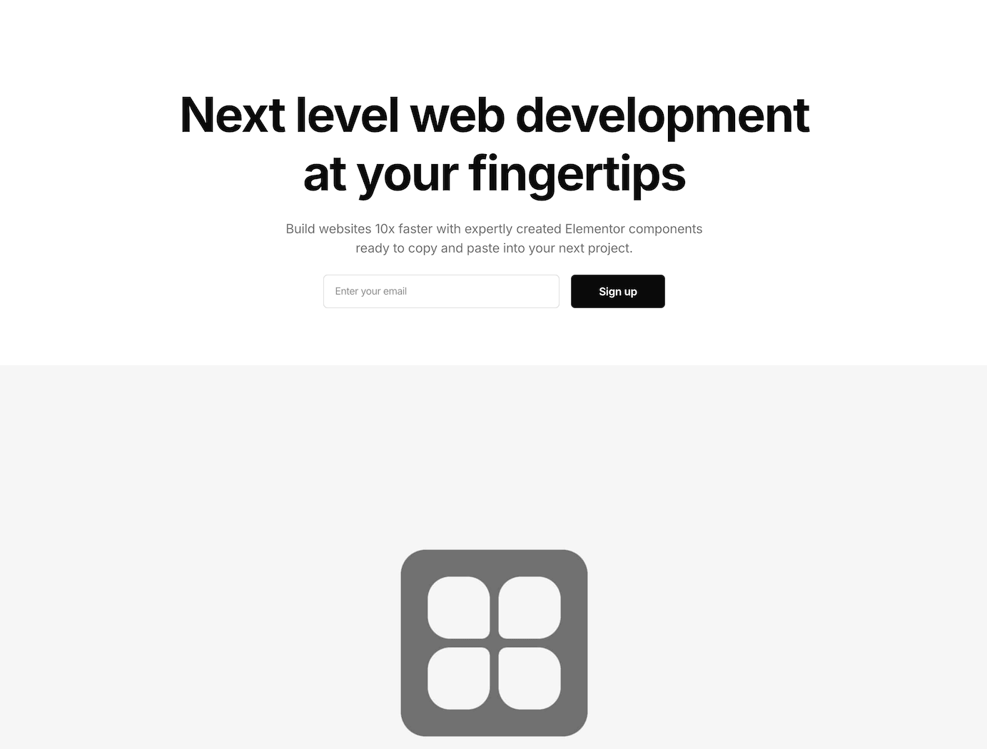 Elementor Hero Components - Copy & Paste Ready