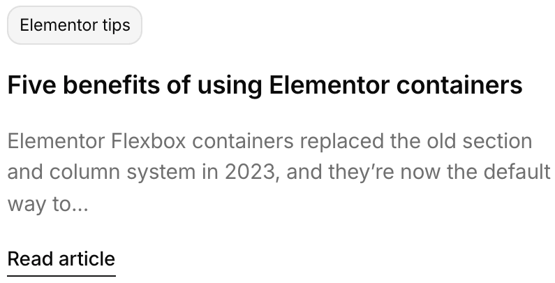 Blog loop 06 - Element UI component library