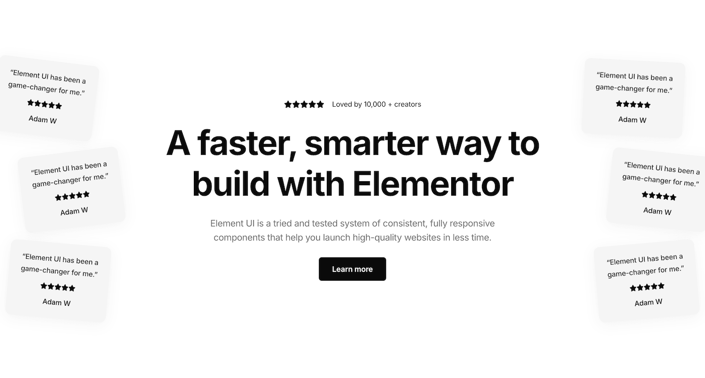 Hero 26 - Element UI component library