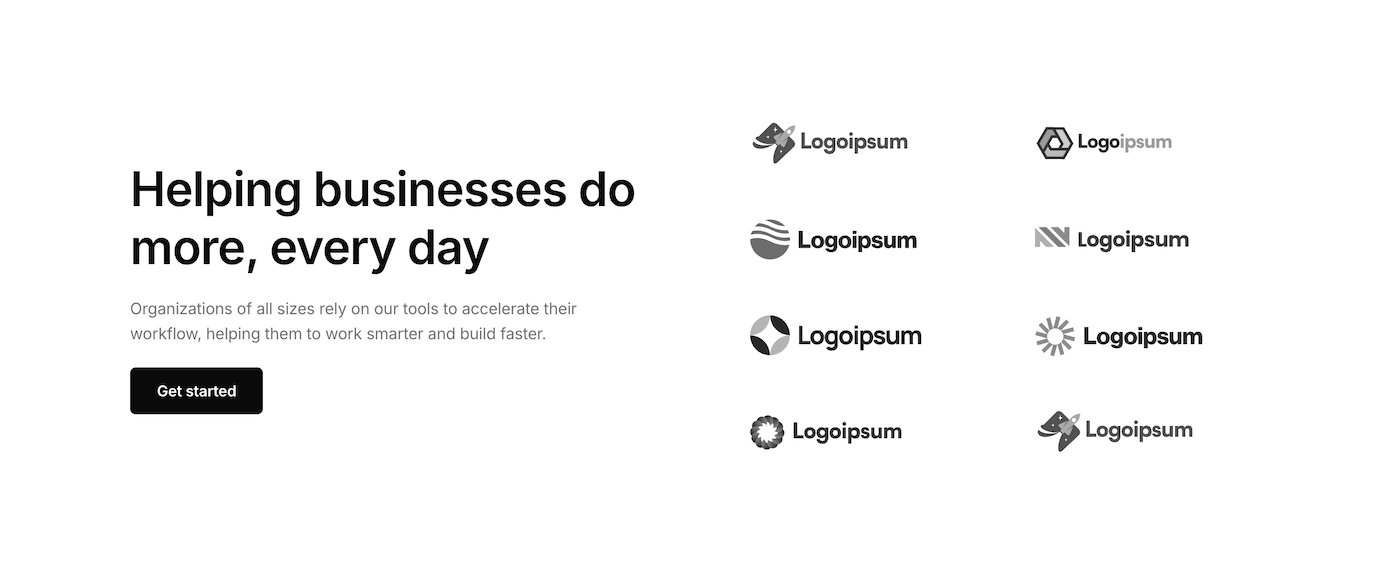 Partner logos 02 - Element UI component library