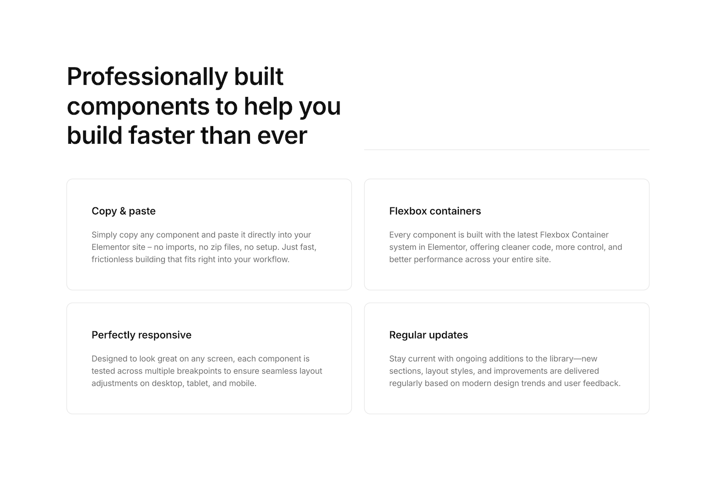 Features 12 - Element UI component library