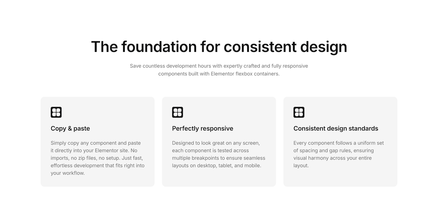 Features 30 - Element UI component library