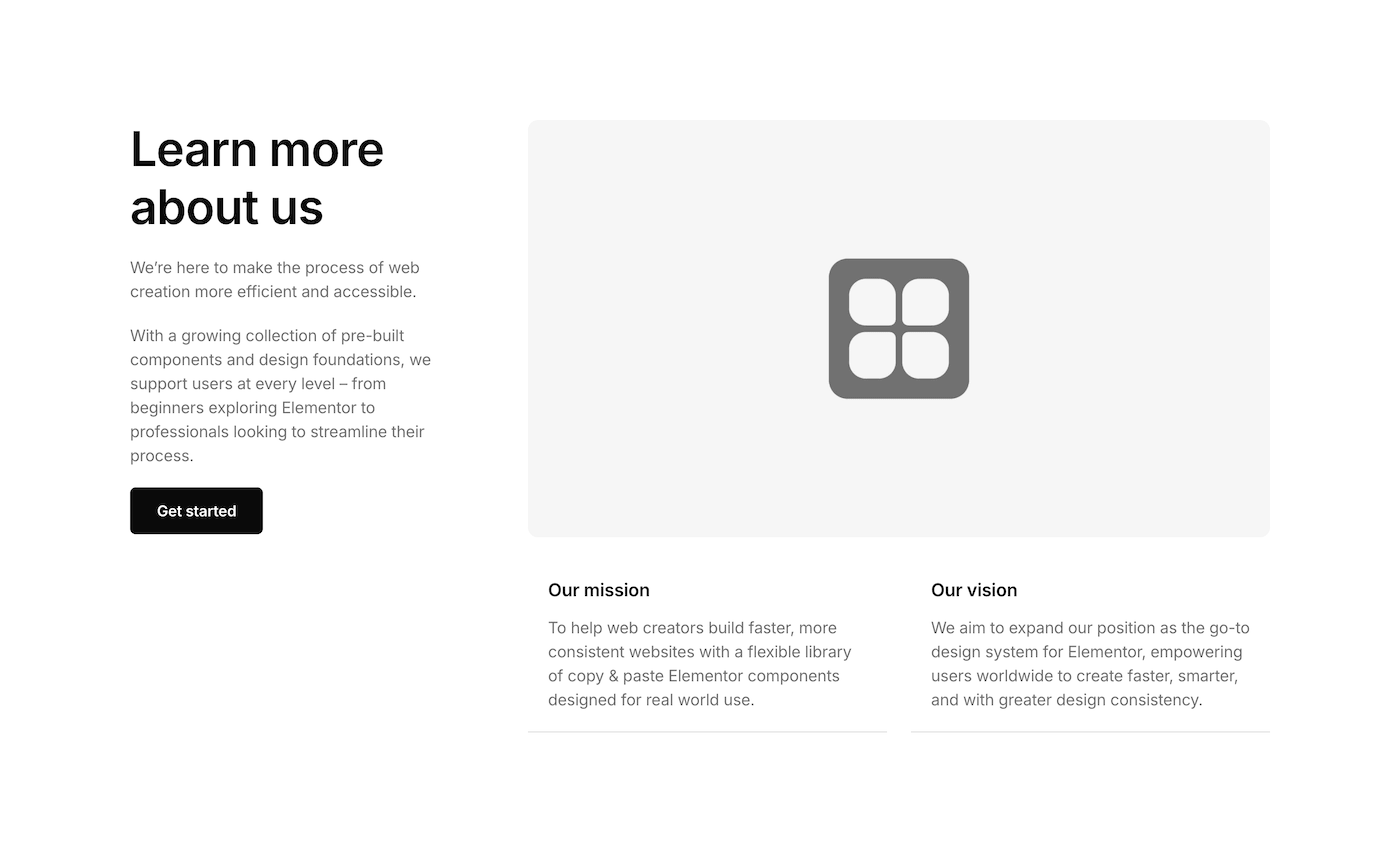About 02 - Element UI component library