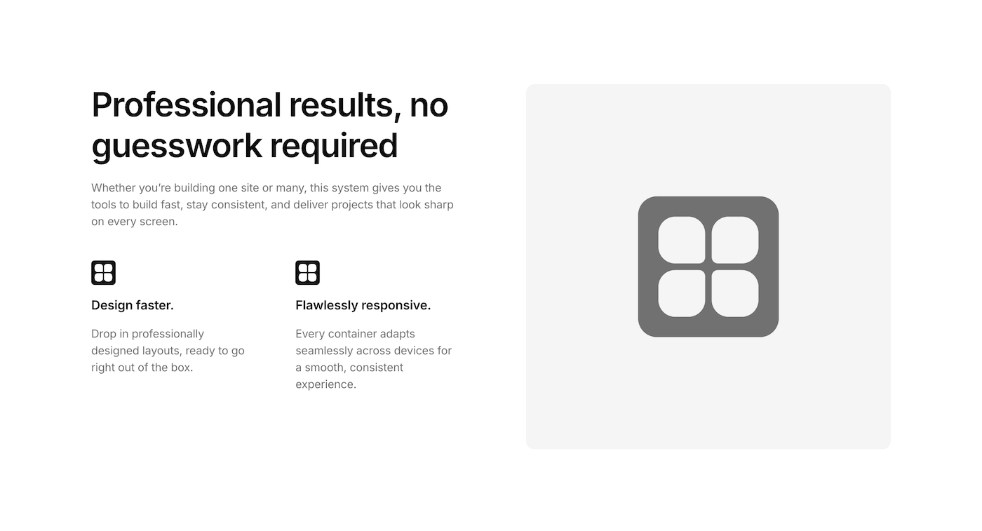 Features 03 - Element UI component library