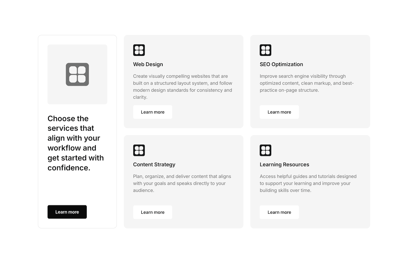 Services 07 - Element UI component library