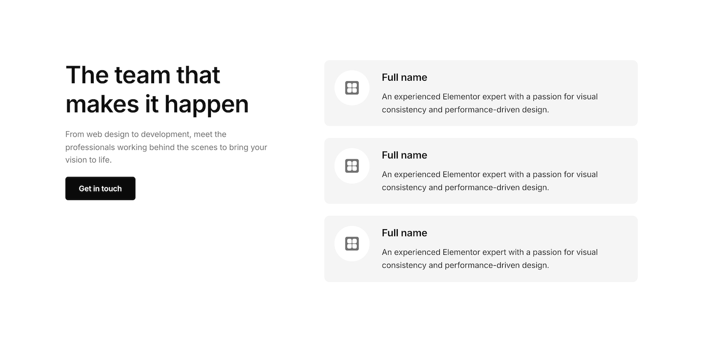 Team 04 - Element UI component library
