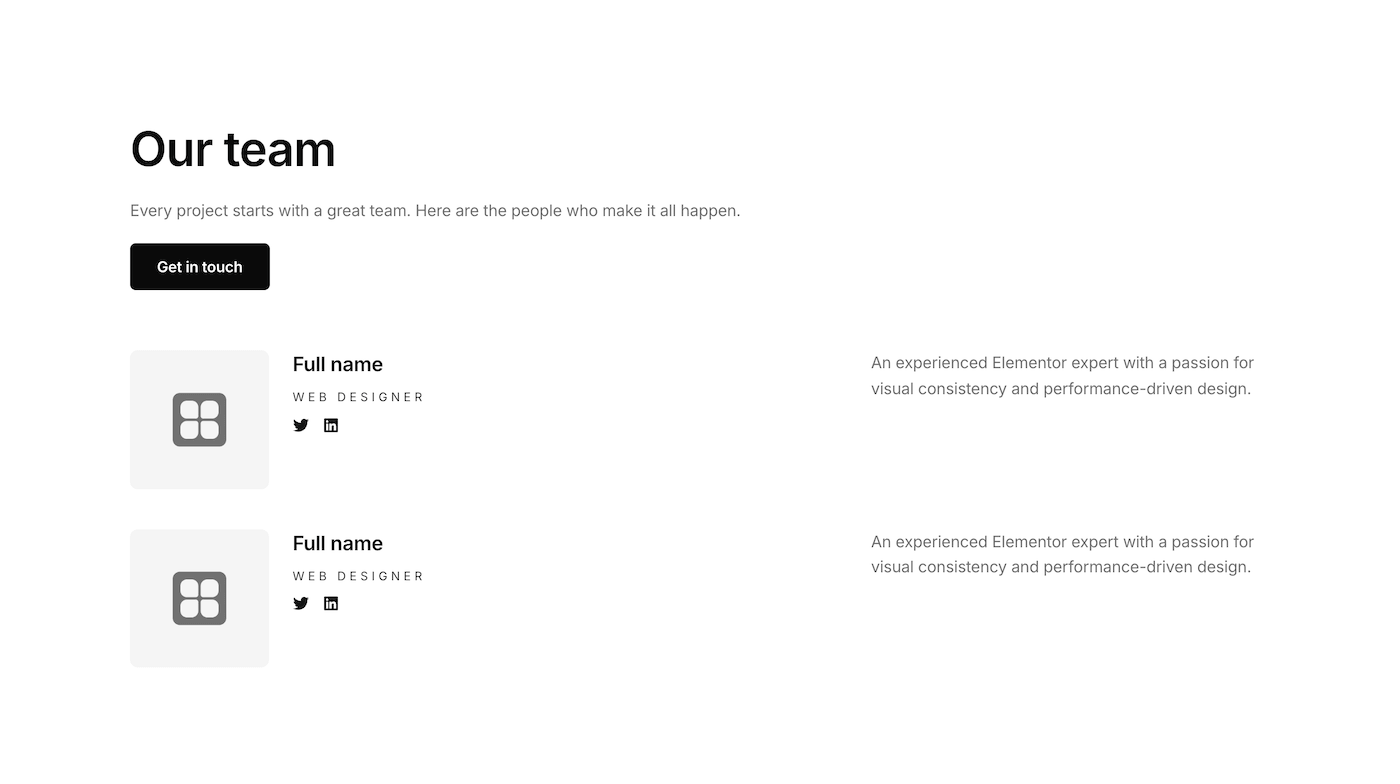 Team 06 - Element UI component library